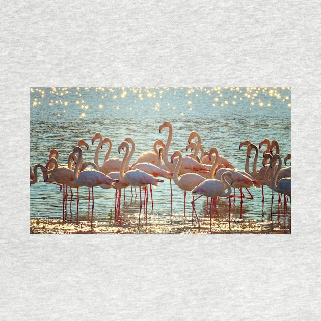 Flamingos by kawaii_shop